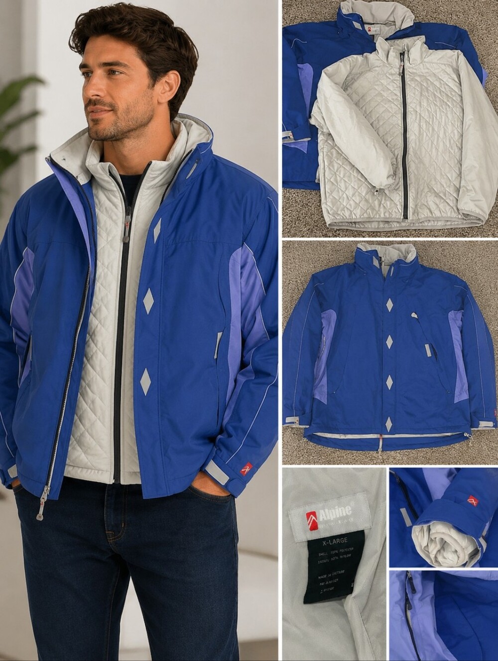 Alpine Design 2 in 1 Ski/Snowboard Coat